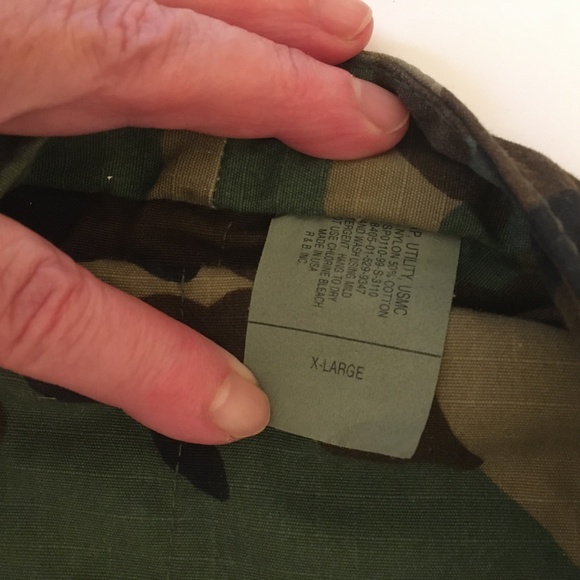 Vintage US Army Issue Hot Weather OG-507 Military Cap Hat Size 7.125 Olive Drab - Picture 6 of 6